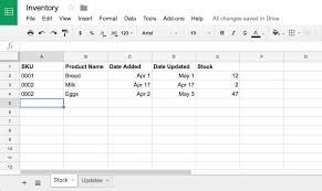 How To Manage Inventory In Google Sheets With Google Forms