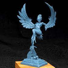 NSFW Harpy Nude 75mm Resin Statue Dungeons and Dragons - Etsy