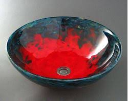 Tempered glass vessel sinks, cupc approved. Vessel Sinks Artisan Crafted Home