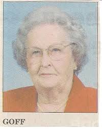 Mary Louise Parker Goff (1918-2008)