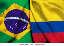 How to watch brazil vs. Brazil Colombia Flag Together Stock Photo Edit Now 1047205864