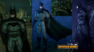 How about the armored suit? Batman Arkham Asylum Dccu Ben Affleck Batman By Caplagrobin On Deviantart