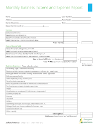 Go to the content tab to customize the header, body, and footer of the invoice template. Monthly Income And Expense Report Templates At Allbusinesstemplates Com