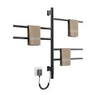 Heated Towel Racks for Bathroom, 180° Rotating Wall Mounted Towel Warmer  with Built-in Timer