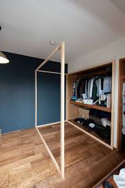部屋の中に小さな小屋を作る 書斎 ウォークインクローゼット 秘密基地に最適 99 diy diyブログ クローゼット リフォーム インテリア 収納 リビング 間仕切り
