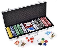 Full set 500 Pc Poker Game Set casino size chip set, Hobbies & Toys, Toys & Games on Carousell