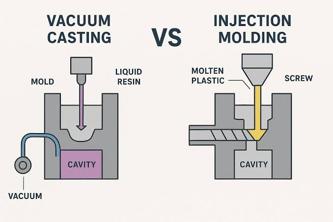 Vacuum Casting vs Injection Molding: Cost, Quality, and Best Use Cases