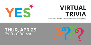 Pat yourself, you have found out what you needed. Virtual Trivia Night Youth Enrichment Services For Boston S Kids
