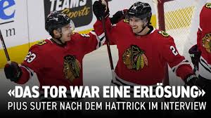 Alexander romanov still waiting on his visa lady byng and bill masterton finalists announced. Pius Suter Uber Seinen Dreierpack Gegen Die Red Wings Youtube