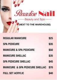 Typing nail salon near me will give you a list of places plus a map. Paradise Nail Offers Pakuranga Plaza