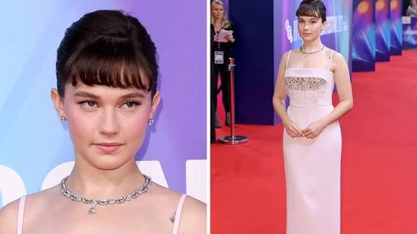 Kaylee Hottle Shines at New York Film Festival in Stunning Red Carpet Look - YouTube