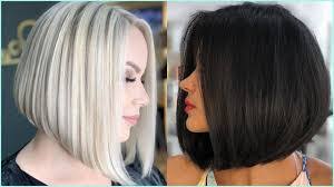 The layered and razor straight hairstyle require a bit more styling effort, while it is simpler to keep the same length hairstyle's shape. Bob Haircut 2020