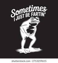 Funny Frog Meme T-shirt Design Sometimes Stock Vector (Royalty Free) 2713259615 | Shutterstock
