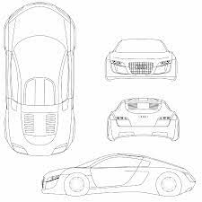Car blueprint illustrations & vectors. Audi Rsq Blueprint Download Free Blueprint For 3d Modeling Audi Blueprints Cars Cake Design