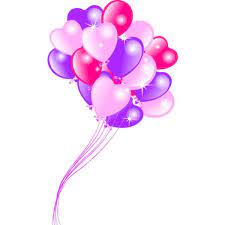 Ballons Balloons Heart Balloons Birthday Wishes Cards