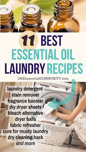 Essential Oil Recipes For Laundry One Essential Community
