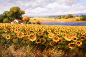 She also thought the trees in the background were too close to the same height as the. Sunflower Field Flowers Nature Background Wallpapers On Desktop Nexus Image 1822110