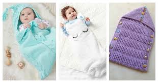 Knitted baby toys are a pe. Baby Sleeping Bag Free Knitting Pattern