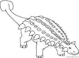 All about best ankylosaurus coloring pages help them to discover historical highlights and opportunities for. Ankylosaurus Coloring Pages Coloringall