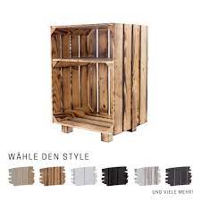 Ein kleiderschrank darf in einem kinderzimmer natürlich nicht fehlen. Neue Holzkisten Neuer Nachttisch Mit Mittelbrett Und Fussen Platz Fur Die Stehlampe Fur Kleinigkeiten 40 5x30 5x54cm