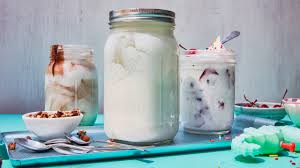 If you love the intense taste of dark chocolate, we suggest choosing unsweetened cocoa to correct the sweetness of cream and condensed milk. No Churn Ice Cream How To Make It In A Mason Jar Epicurious
