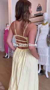 THE SHELLY DRESS 💛 the sweetest dress for any occasion! now available-  linked in our bio #shopping #shopsmall #smallbusinesscheck #newarrivals  #smallbusiness #ootd #summervibes #summerdress ...