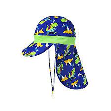 Actlati Baby Kids Boys Girls Neck Flap Hat Upf 50 Uv Ray Sun Protection Cap With Chin Strap Adjustable
