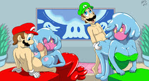 Post 2165341: Gigi Hefess Jellyfish_Sisters Luigi Mario Mario_and_Luigi  Merri Super_Mario_Bros.