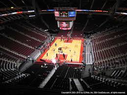 Toyota Center Tx View From Upper Level 417 Vivid Seats