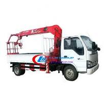 Japan ISUZU unic boom truck crane with Work Bucket for sale ...