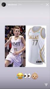 Authentic luka doncic nba jerseys are at the official online store of the national basketball association. Luka Doncic Posts Incredible Throwback After Dallas Mavericks Reveal New Jersey Essentiallysports
