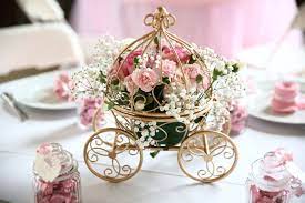 Princess Baby Shower Carriage Centerpieces Decoracion Cumpleanos De 15 Centros De Mesa De Quinceanera Fiesta De 15 Decoracion