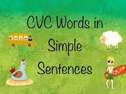 You could also print off the pages that show the complete sentence, laminate those pages, cut off the writing and use for. Cvc Words In Simple Sentences Free Games Online For Kids In Nursery By Karen Souter
