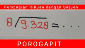 Check spelling or type a new query. Cara Mudah Pembagian Porogapit Ribuan Dibagi Satuan Youtube