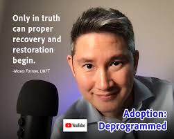 It all starts with knowing the truth. Imagine if we didn't even mention the  word "adoption" but went straight into children being bought and sold,  mothers and fathers being groomed and brainwashed,