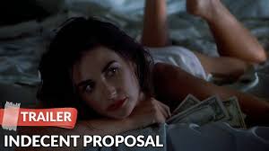 Paul young pun joel zadak yaitu produser yang menangani film ini pun merupakan… Indecent Proposal 1993 Trailer Robert Redford Demi Moore Youtube