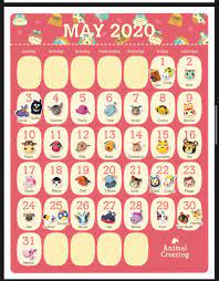 Pin By Marshall Choi On Ac 2020 Calendar Starting In March Animal Crossing Characters Animal Crossing Villagers Animal Crossing Game