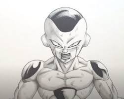 A statue of dragon over stormy sky. How To Draw Frieza From Dragon Ball Z Video Archives How To Draw Step By Step