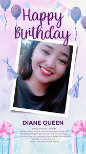 Happy Birthday, Diane! 🎂 Today, we celebrate the wonderful gift of your  life. We thank God for your heart, your faith, and the joy you bring to  those around you. On this