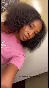 I finally tried out the boho braids