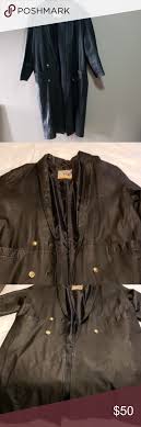 Atlantic Beach Womens Leather Trench Coat Large Leather Trench Coat Woman Leather Trench Coat Leather Women