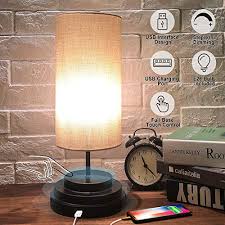 It began with my horrible tendency to. Usb Touch Control Table Lamp Moobibear Minimalist Bedside Desk Lamp With Cylinder Lamp Shade Dimmable Modern Ambient Nightstand Lamp For Bedroom Living Room Kitchen E26 Bulb Included Moobibear