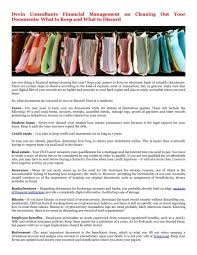 Keep reading here for the this will typically include credit card statements and mortgage statements. Devin Consultants Financial Management On Cleaning Out Your Documents What To Keep And What To Discard