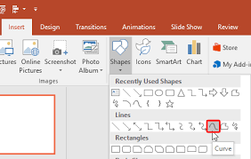 Be sure to have the shapemode selected in the toolbar and draw an ellipse of 710 px x 270 px. Drawing Curved Lines In Powerpoint 2016 For Windows