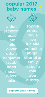 Top Baby Names For Boys And Girls In 2017 Pampers Baby Names Baby Name Generator Popular Baby Names