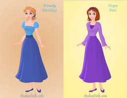 Wendy Darling And Hope Pan By Kendrakickz0220 On Deviantart Peter And Wendy Darling Little Jane