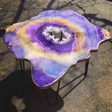 Resin Geode Table Resin Art Art Resin