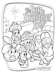 Bob the tomato ,larry the cucumber and more. Veggie Tales Coloring Pages