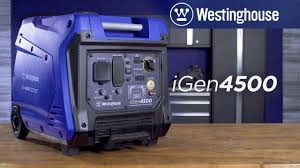 The westinghouse wgen9500df dual fuel portable generator produces up to 12,500 peak watts and 9,500 running watts, the wgen9500df is a dual fuel generator that operates on gasoline or propane (lpg). Igen4500 Rv Ready Digital Inverter Generator By Westinghouse Youtube