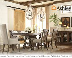 Ashley furniture offers a fully integrated product line that takes the guesswork out of furnishing your home. Ashley Furniture Homestore Kenya On Twitter Have Your Fill Of Quality And Vintageinspired Character Diningroomsapces Wendota Pinewood Diningroom Familyrooms Armchairs Benches Servers Diningroomwendota Sidechairs Https T Co